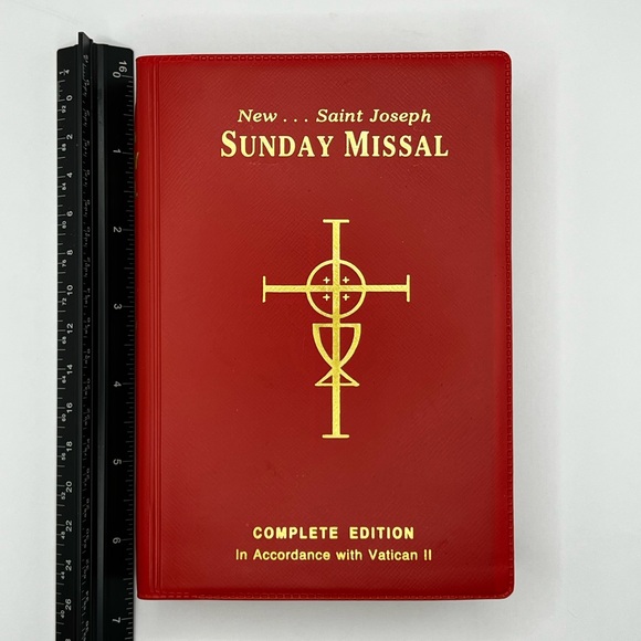 Other - Saint Joseph Sunday Missal Red and Gold